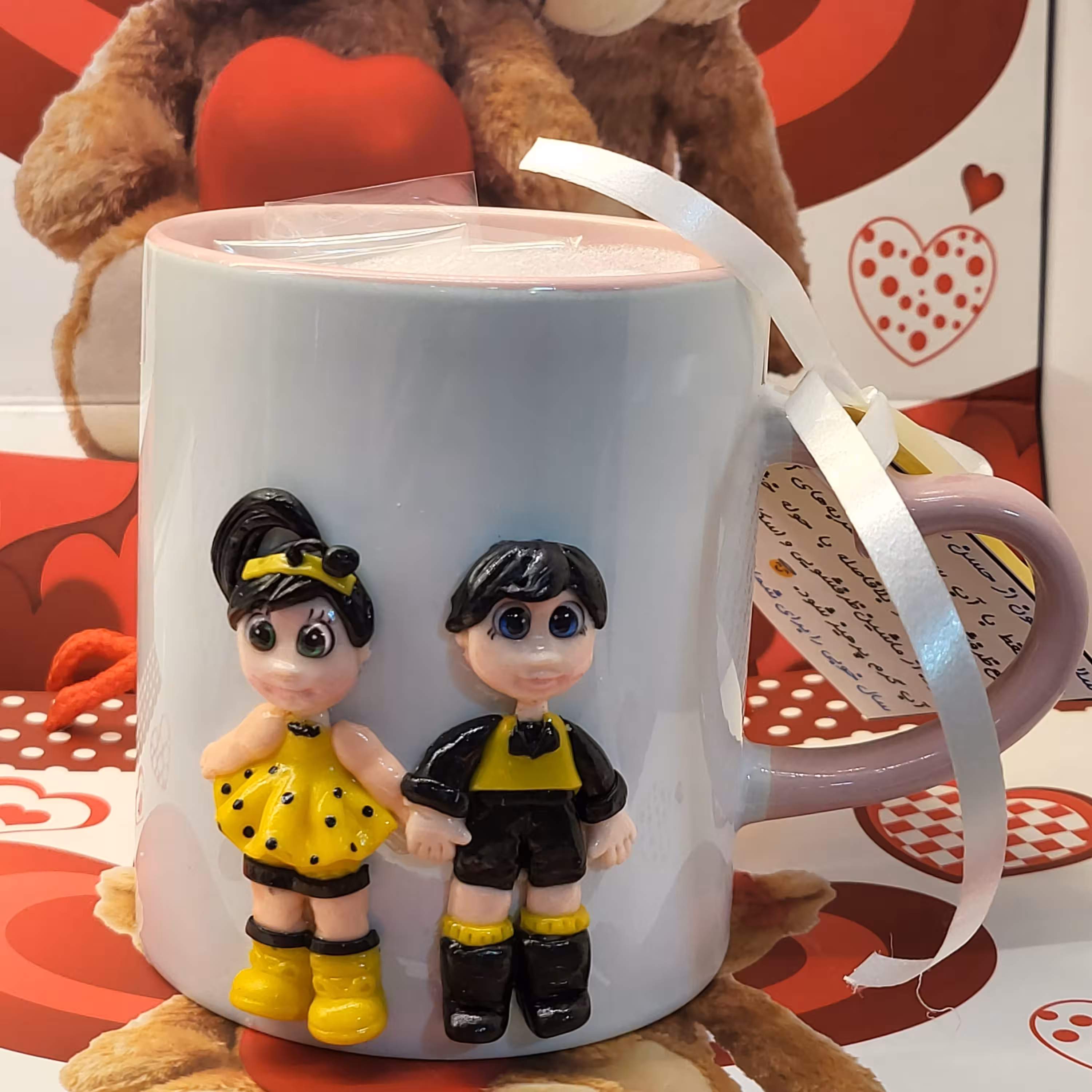 ماگ عروسکی (دو طرفه) کد10