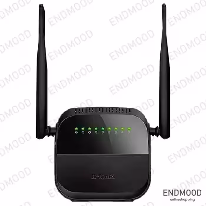 مودم وایرلس دو آنتن بی‌ سیم دی لینک DSL-124 D-Link