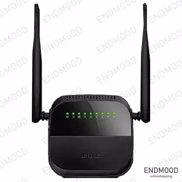 مودم وایرلس دو آنتن بی سیم دی لینک DSL-124 D-Link