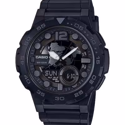 ساعت مچی مردانه کاسیو 
مدل CASIO-AEQ-100W-1B