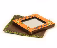 آینه چوبی کیفی دست ساز کد MH1017