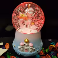 گوی موزیکال طر ح یونیکون-اسب شاخ دار