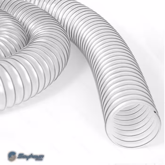 لوله خرطومی مکنده قطر 6سانتی متر شاخه 6 متری