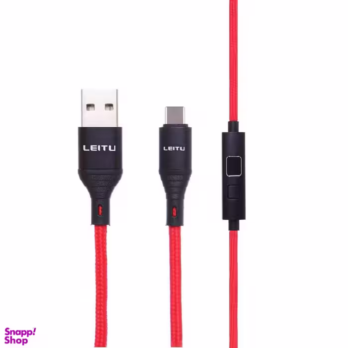 کابل تبدیل USB به USB-C لیتو (Leitu) مدل Ld-24 به طول 1m