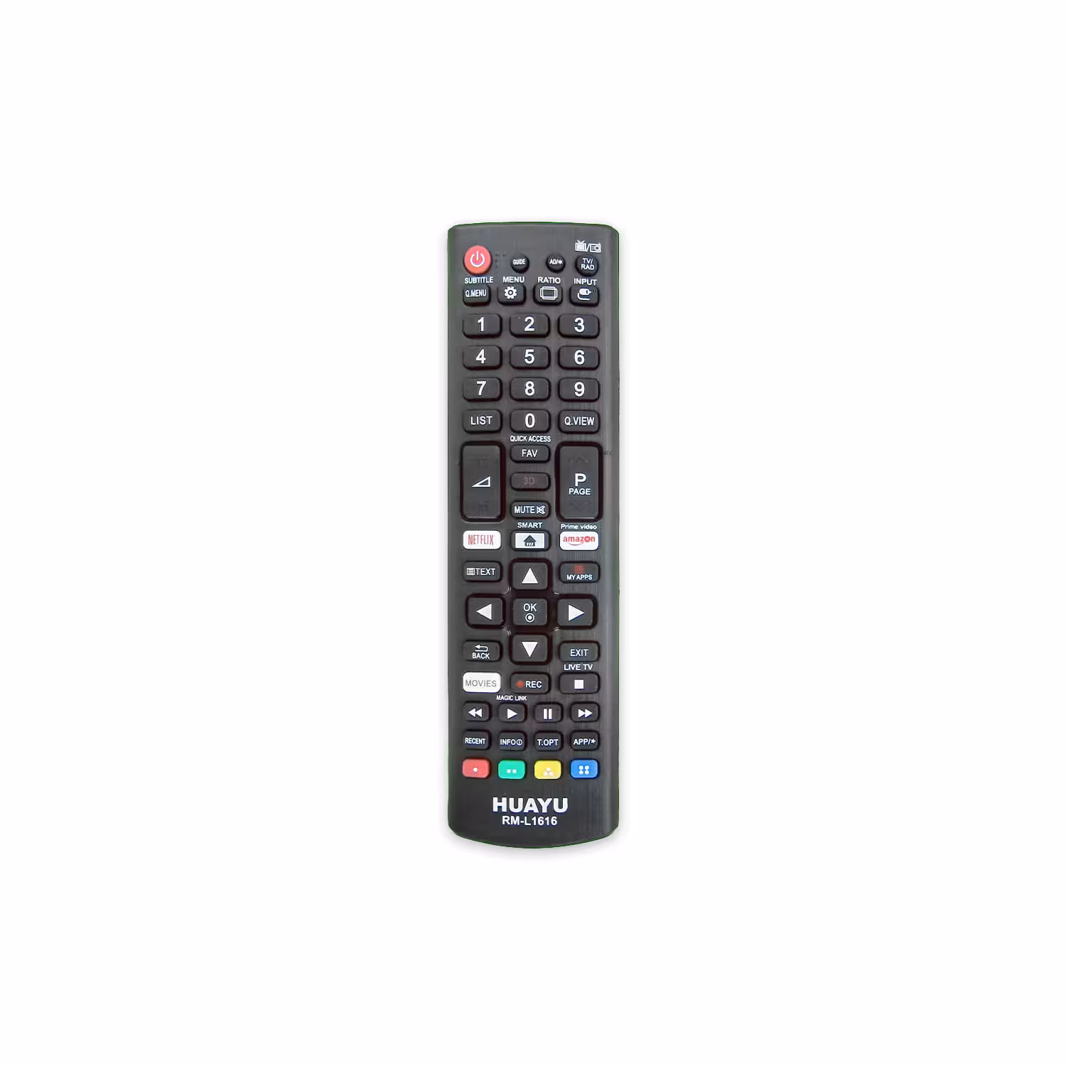 کنترل تلویزیون ال ای دی ال جی اسمارت کوتاه LG LED مدل RM-L1616