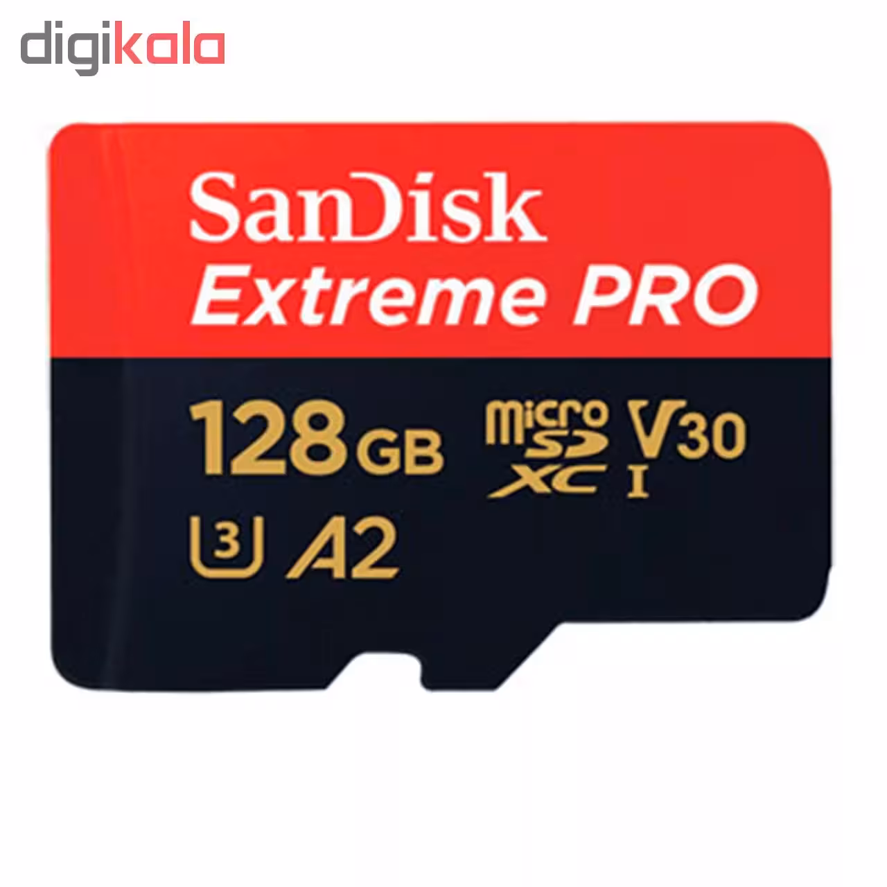 کارت حافظه microSDXC سن دیسک مدل Extreme PRO کلاس A2 استاندارد UHS-I U3 سرعت 170MBs ظرفیت 128 گیگابایت
