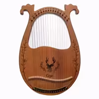 چنگ رومی سگا ماهگون مدل Cg02-nsCEGA LYRE HARP (CG02-NS)