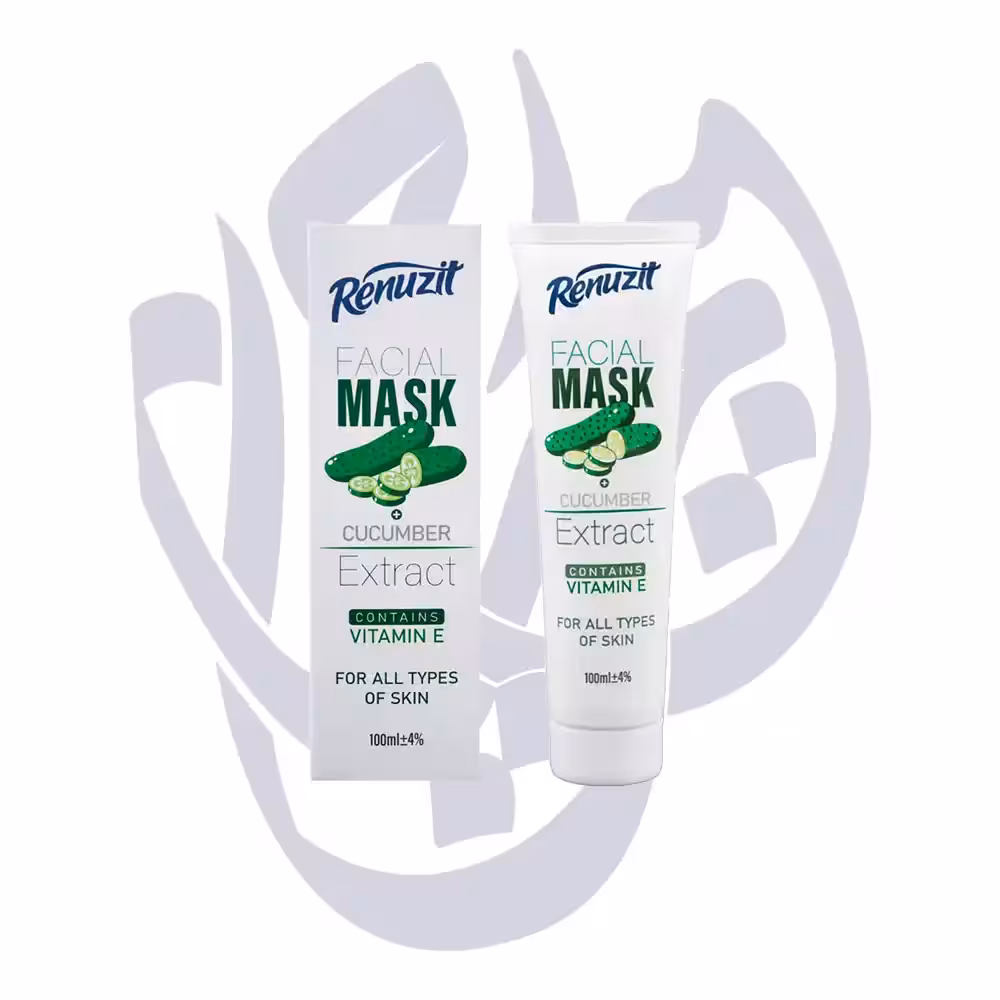 ماسک صورت رینوزیت عصاره خیار  PEEL-OFF 100ml