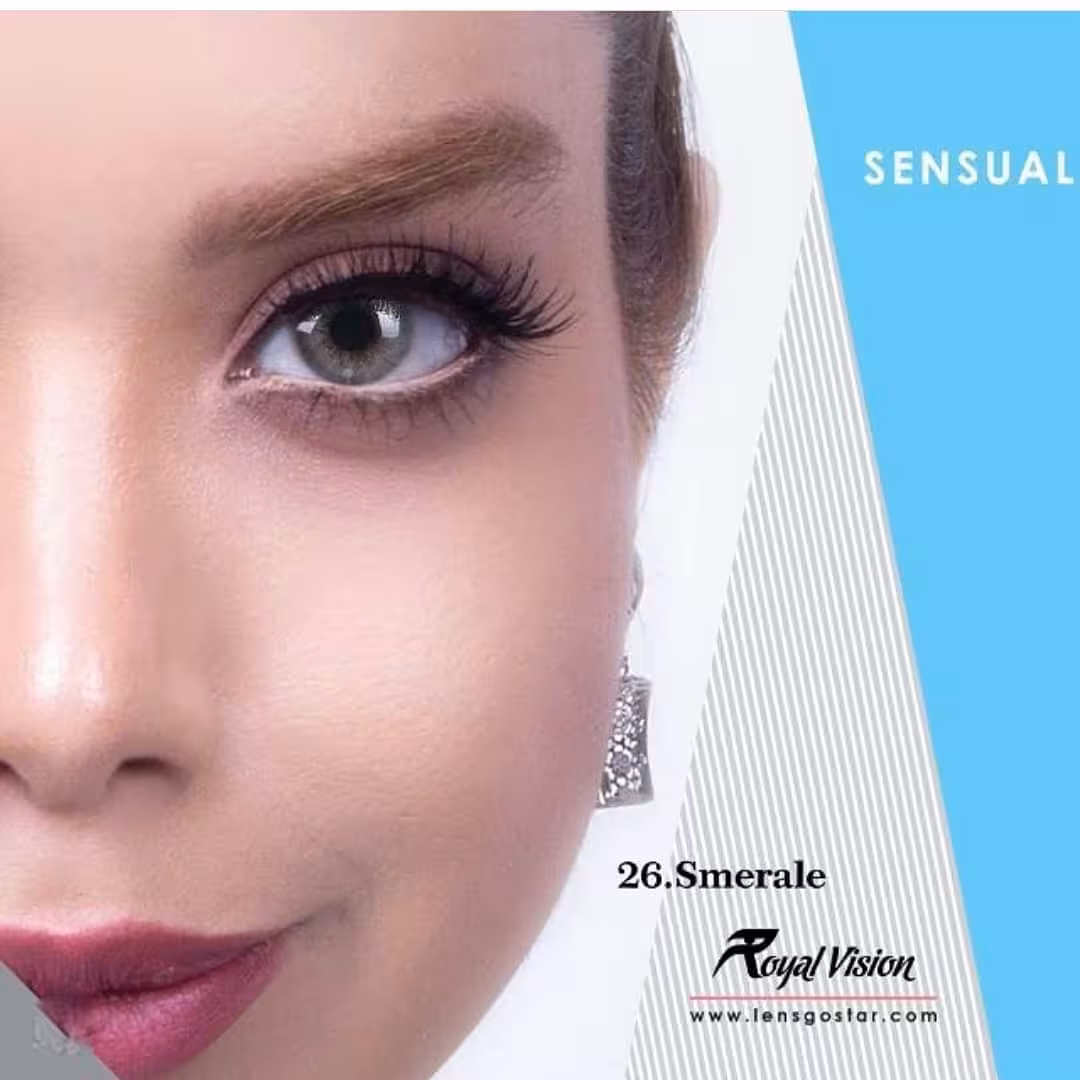 لنز رویال ویژن کد 26 , Royal Vision Royal Vision sensual beauty lenses Smerale