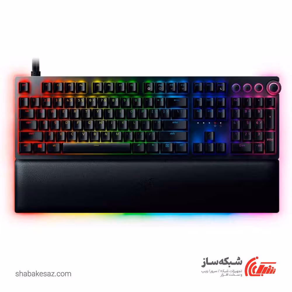 قیمت و خرید کیبورد باسیم ریزر Razer Huntsman V2 - شبکه ساز