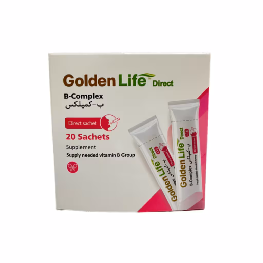 Golden Life B Complex Sachet ساشه ب کمپلکس گلدن لایف