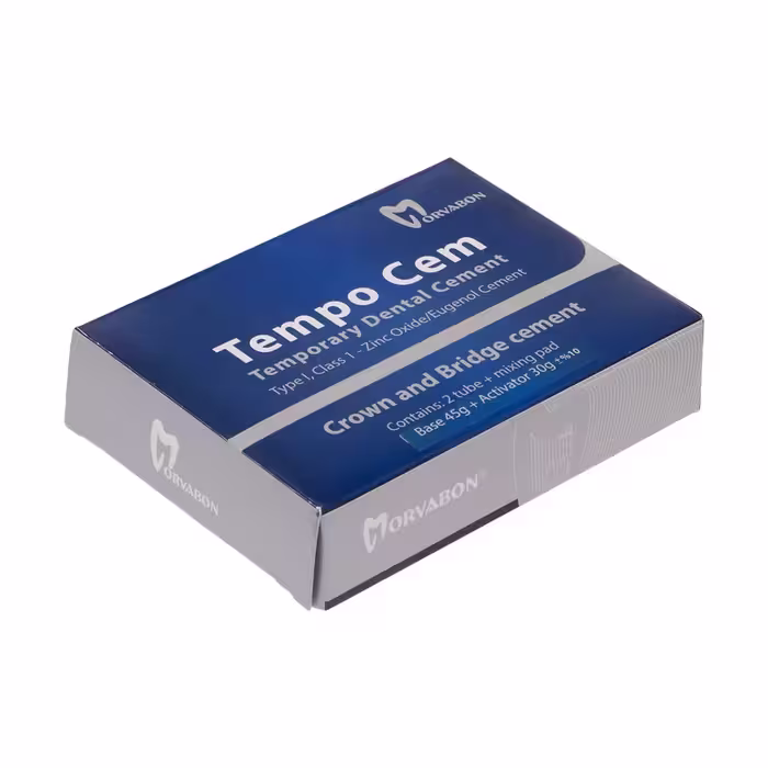 سمان موقت دندانپزشکی مروابن مدل Tempo Cem