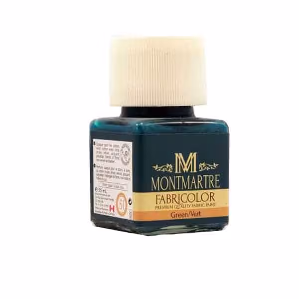 رنگ پارچه مونمارت کد 51 حجم 55 میلی لیتر (green)