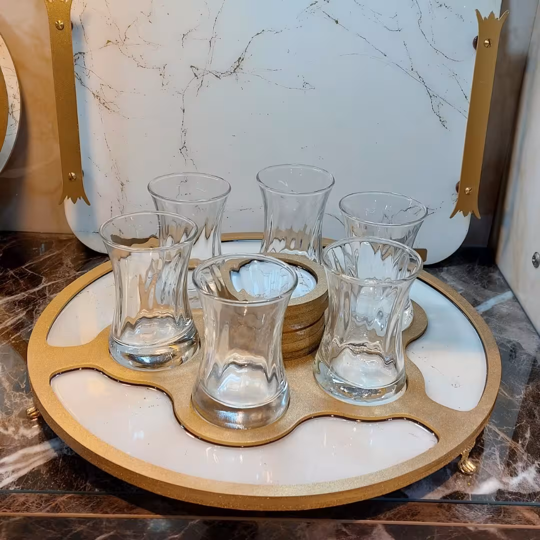 سرویس چایخوری چوبی 