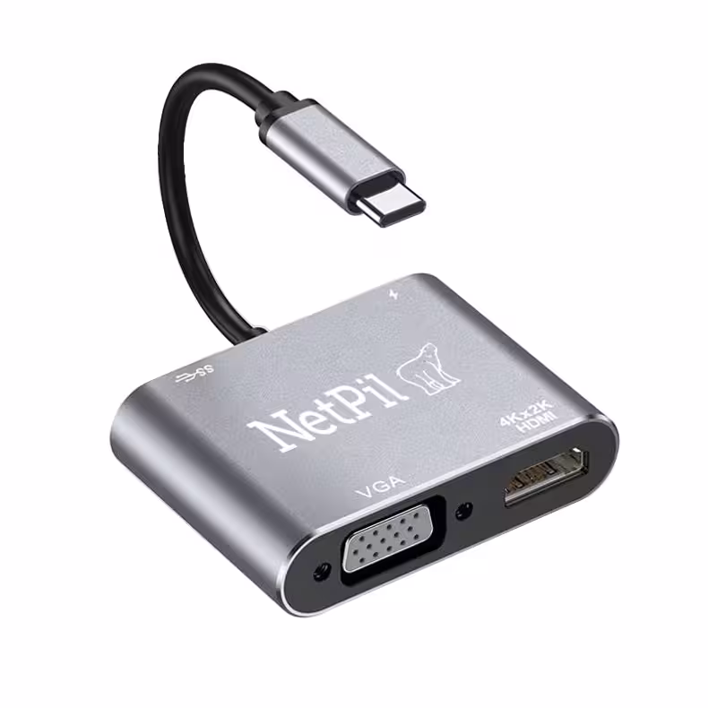 هاب 4 پورت USB-C نت پیل مدل 8021