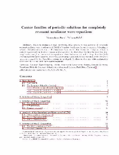 خرید و دانلود نسخه کامل کتاب Cantor families of periodic solutions for completely resonant nonlinear wave equations