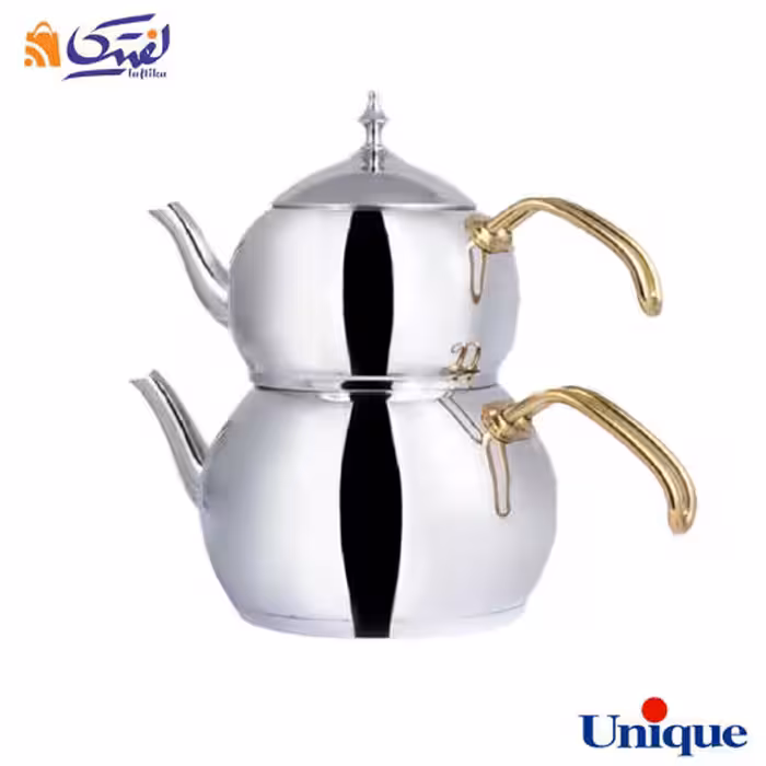 کتری و قوری UN-7272 یونیک 2.5 لیتر استیل