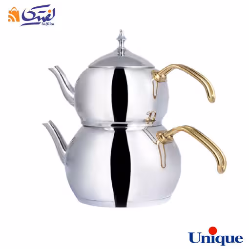 کتری و قوری UN-7272 یونیک 2.5 لیتر استیل