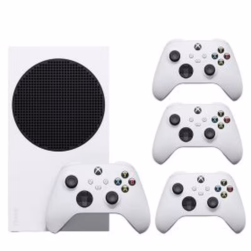 xbox  series  s به همراه 4 دسته
