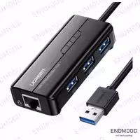 هاب USB3.0 سه پورت یوگرین UGREEN CR103