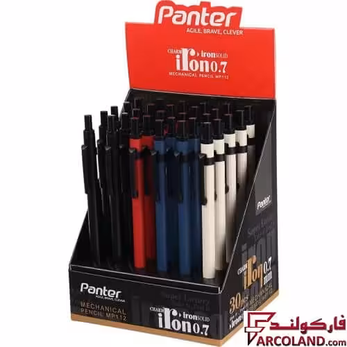 مداد نوکی 0.7 میلی متری پنتر سری MG مدل Mp112 بسته 30 عددی