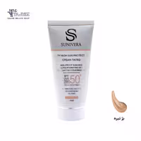 کرم ضد آفتاب رنگی پوست چرب سانیورا SPF 50 SUNIVERA (بژ تیره مدل 2)