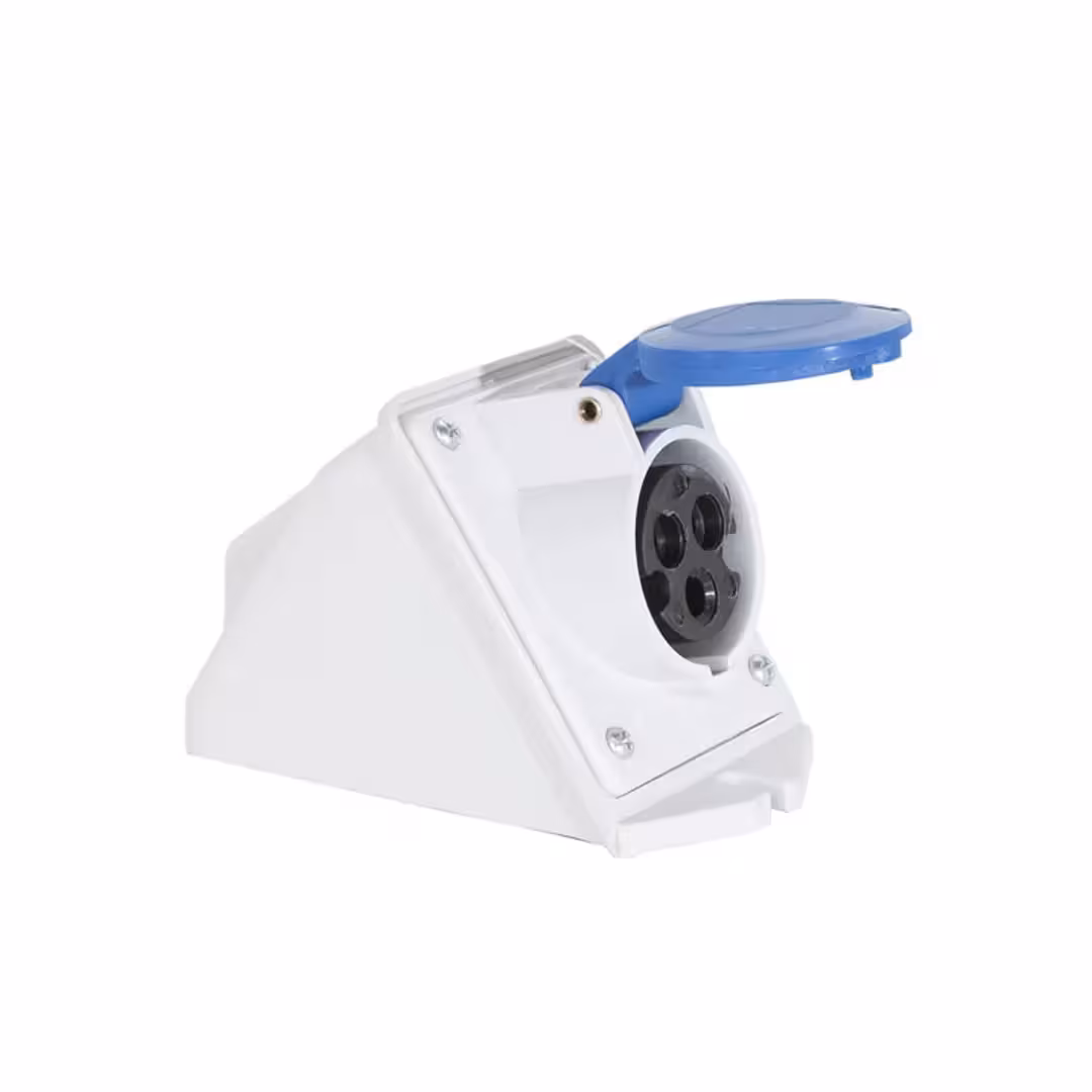 سوکت صنعتی مادگی ثابت 3x32 پارت الکتریک مدل 593