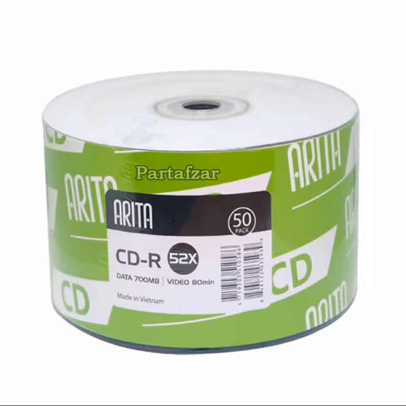 پک 50 عددی سی دی آریتا ساخت ویتنام