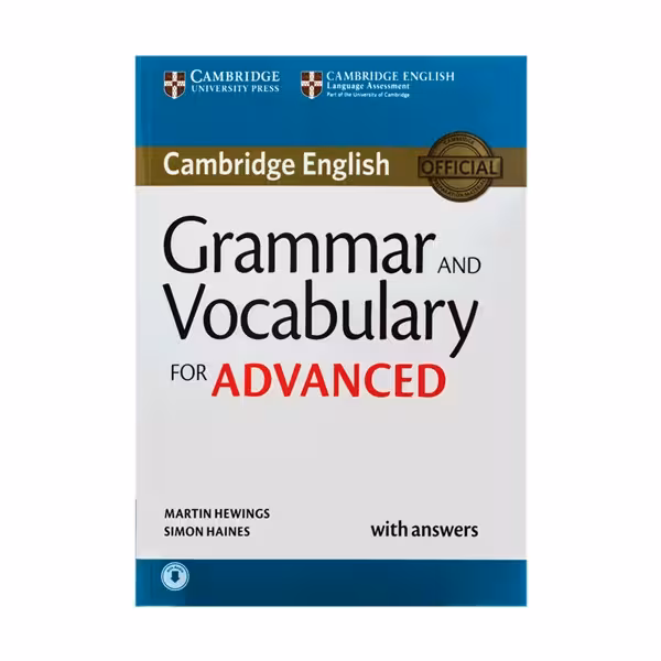 کتاب Grammar and Vocabulary for Advanced گرامر اند وکبیولاری فور ادونس