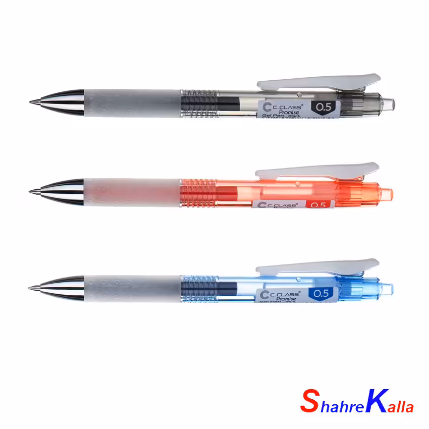 روان نویس ژل پن فشاری سی کلاس مدل Promise 0.5