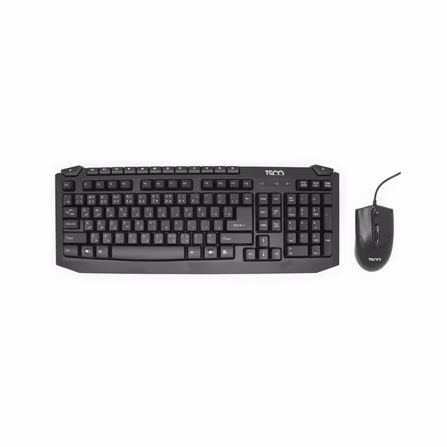 کیبورد و ماوس با سیم تسکو مدل TKM 8054 ا TSCO