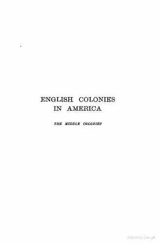 خرید و دانلود نسخه کامل کتاب English Colonies in America