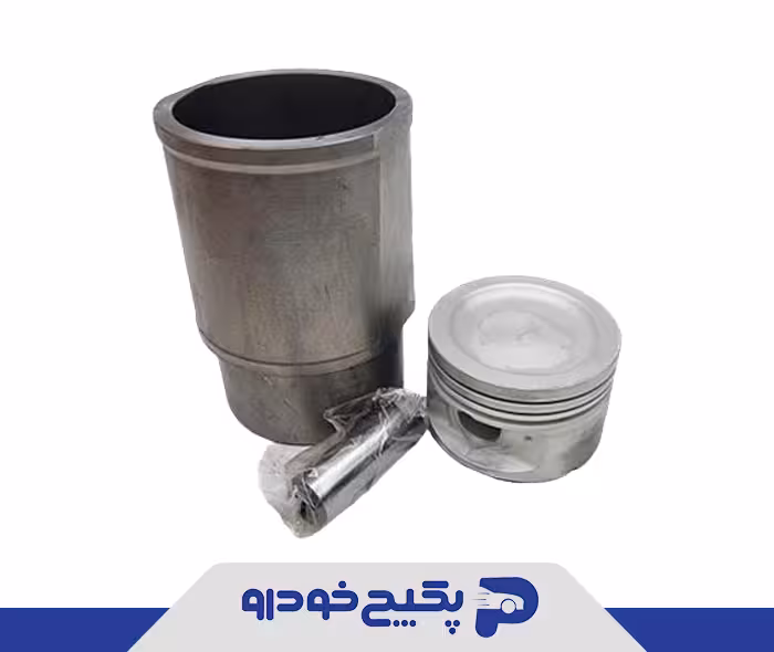 کیت بوش و پیستون با گژن پین ( دست کامل ) پژو 405 - پارس - سمند 0410700799 ایساکو