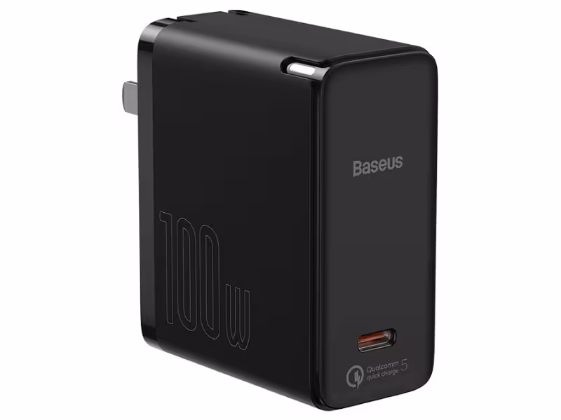 شارژر دیواری سریع تایپ سی بیسوس Baseus GaN2 Fast Charger 1C 100W CCGAN100CC