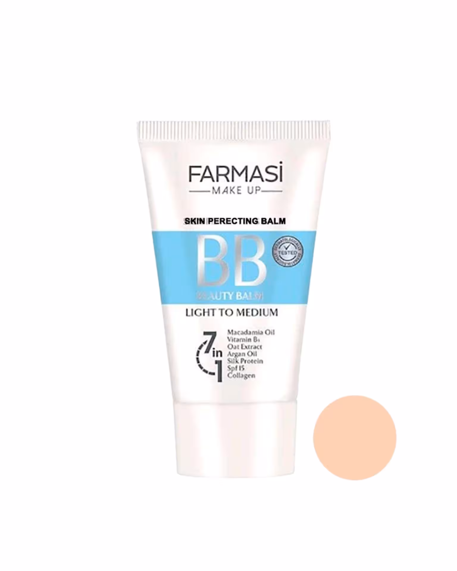 کرم پودر BB فارماسی رنگ روشن تا متوسط شماره 02 حجم 50ml