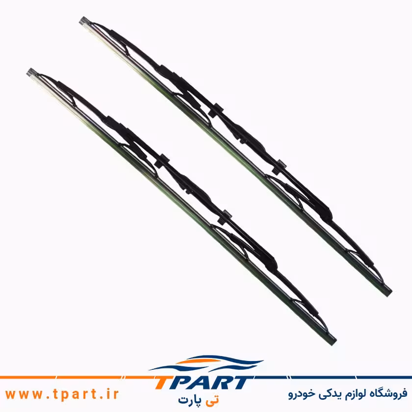 تیغه برف پاک کن فلزی پراید 131 بسته 2 عددی