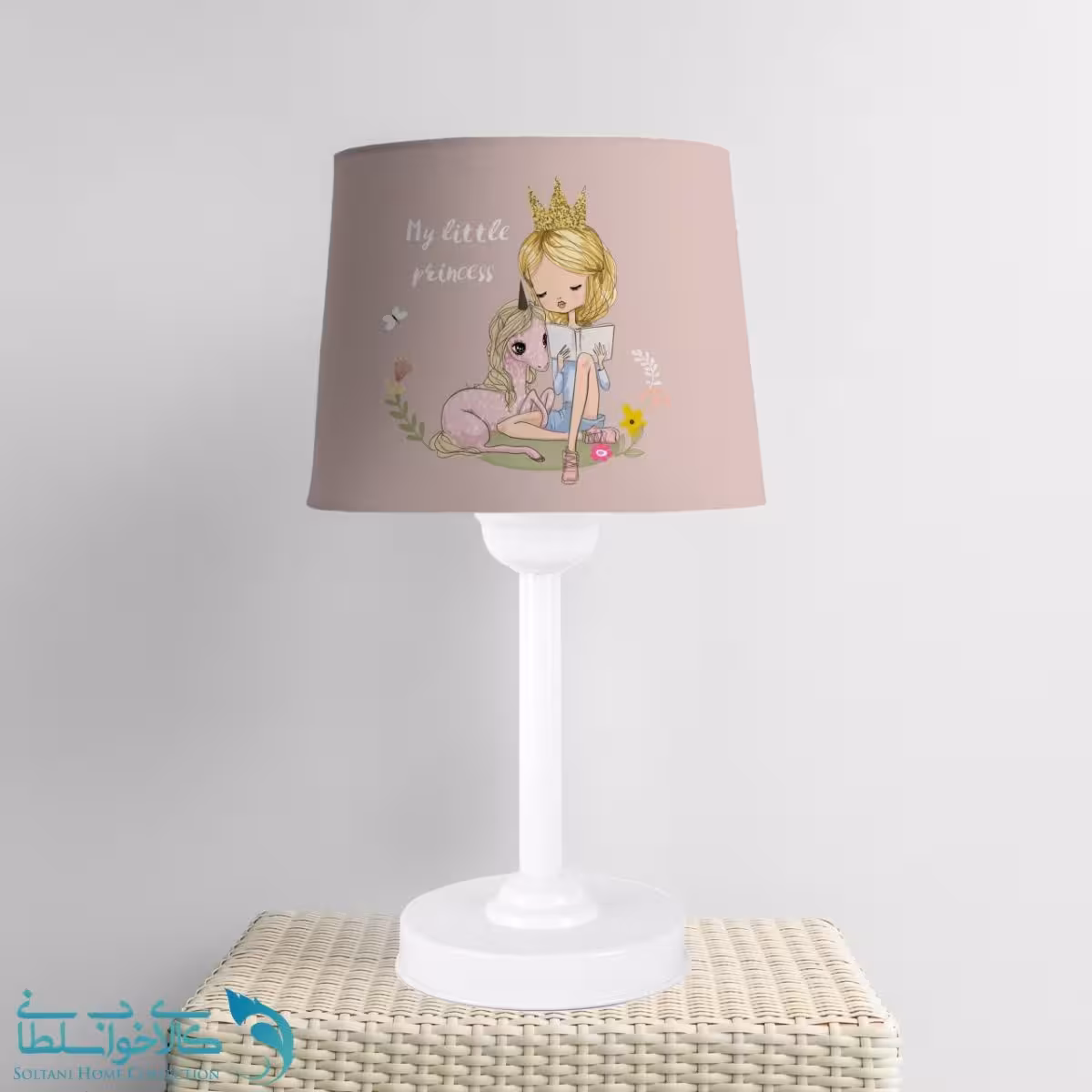 آباژور اتاق کودک طرح پرنسا کد A1733