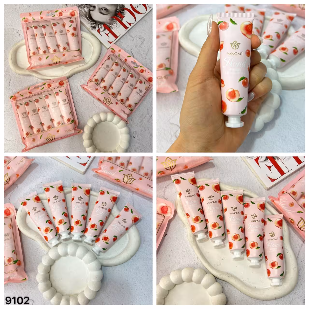 پک 5 عددی کرم دست هلو