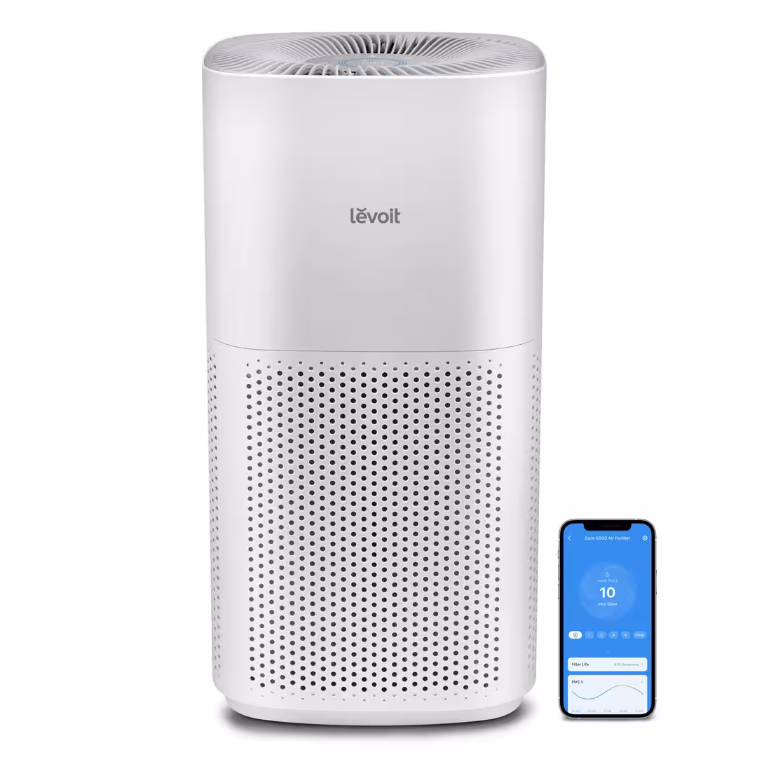 دستگاه تصفیه هوای Levoit آمریکا مدل Core 600 S Smart سفید