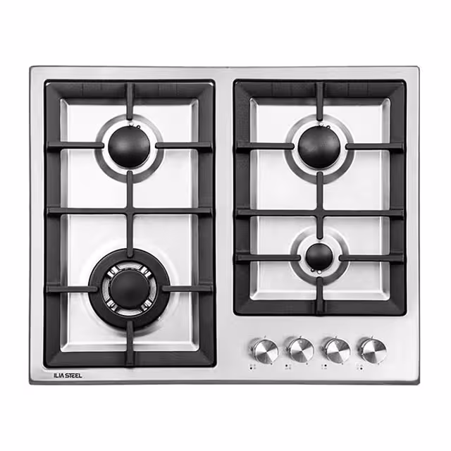 اجاق گاز صفحه ای ایتالیایی ایلیا استیل مدل IS 4602