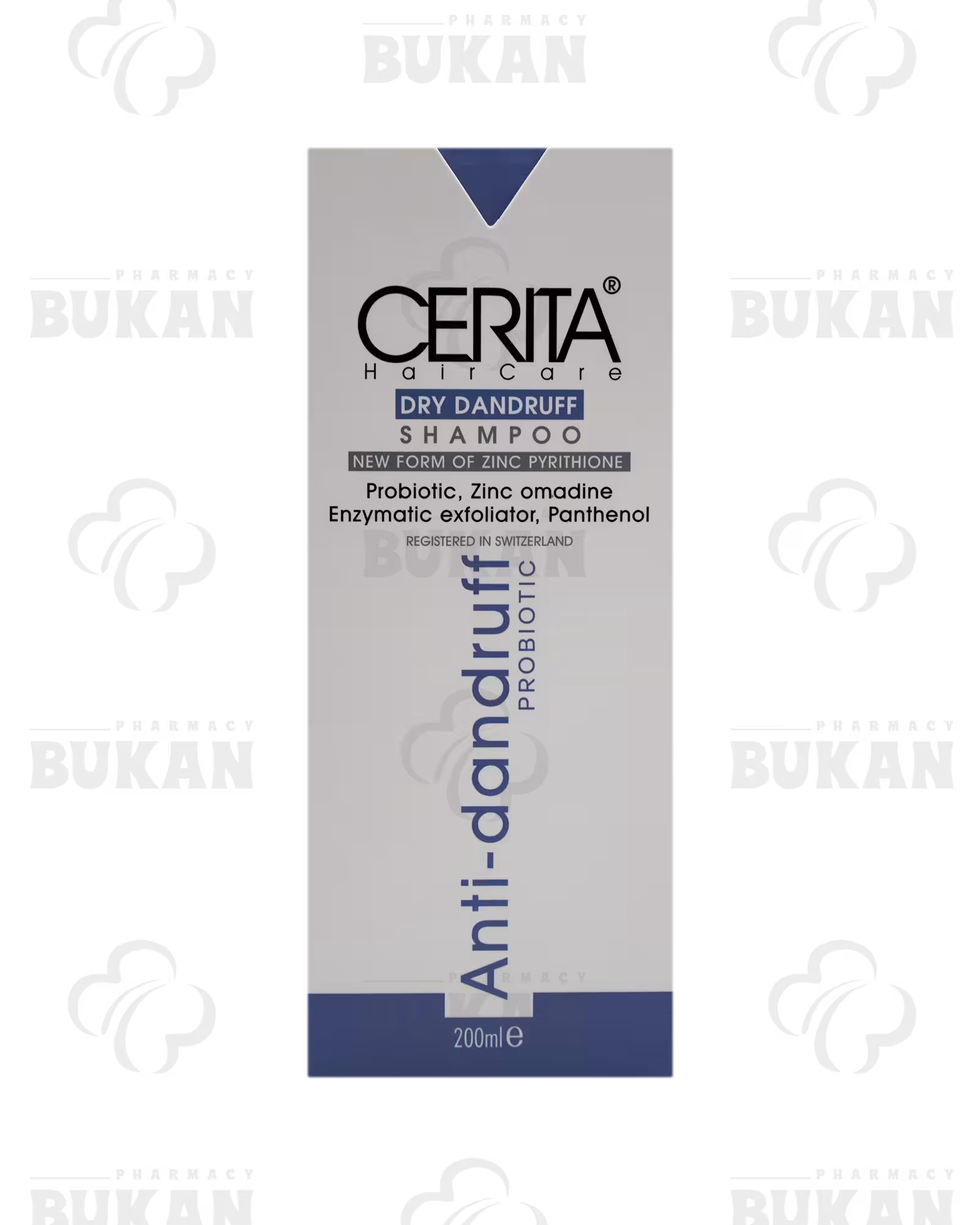 شامپو ضد شوره موهای خشک سریتا - داروخانه آنلاین بوکان