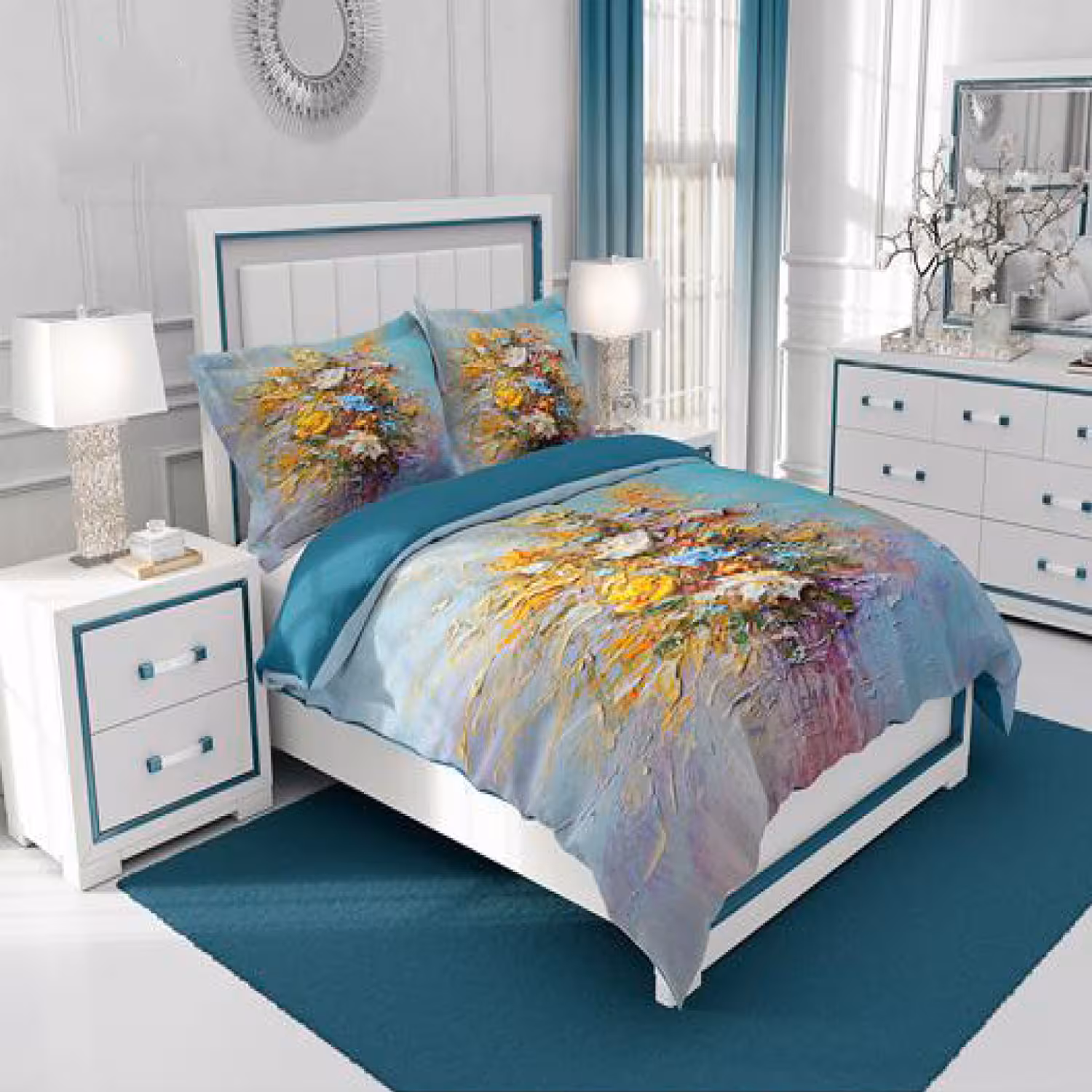 سرویس روتختی سه بعدی چیداری مدل 3007