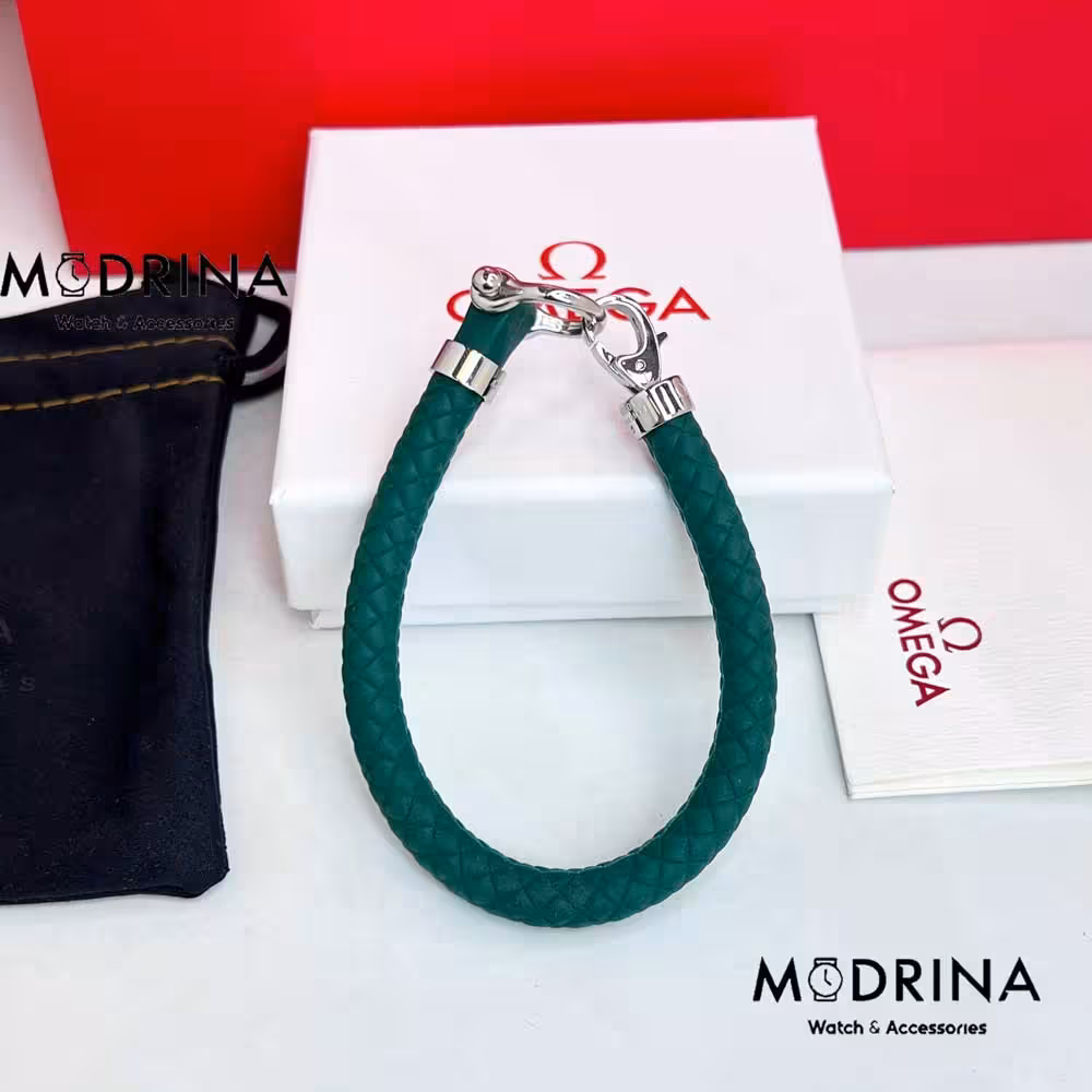 دستبند امگا رابر سبز مستر OMEGA