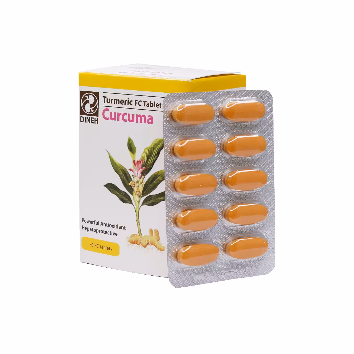 قرص کورکوما دینه