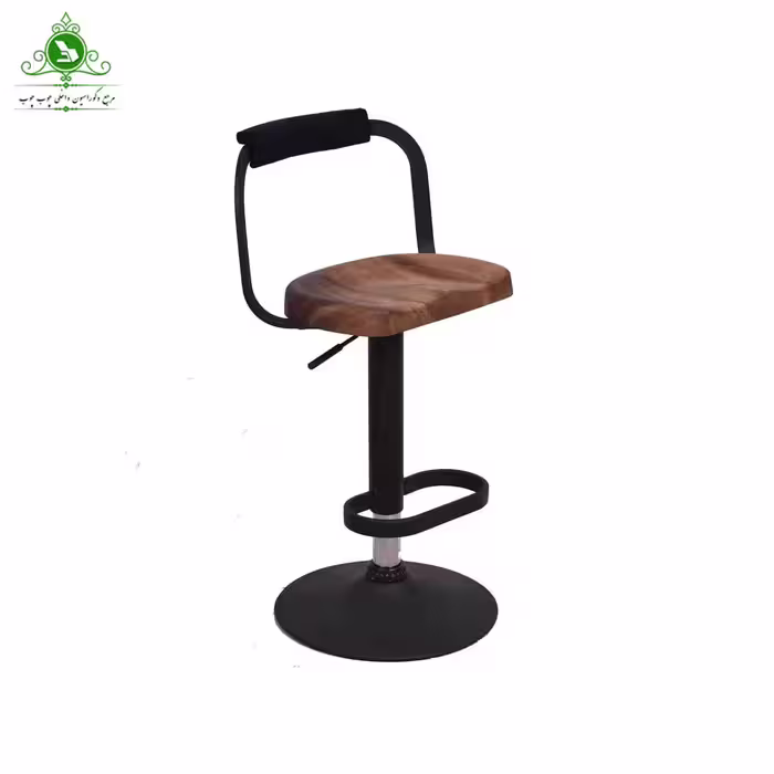 صندلی اپن مدل زیمر کف چوب پشتی دار
