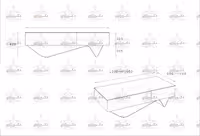 ميز جلومبلی دکورآرای مدل DAJM01