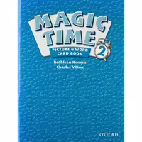 Magic Time 2 Picture and Word card book