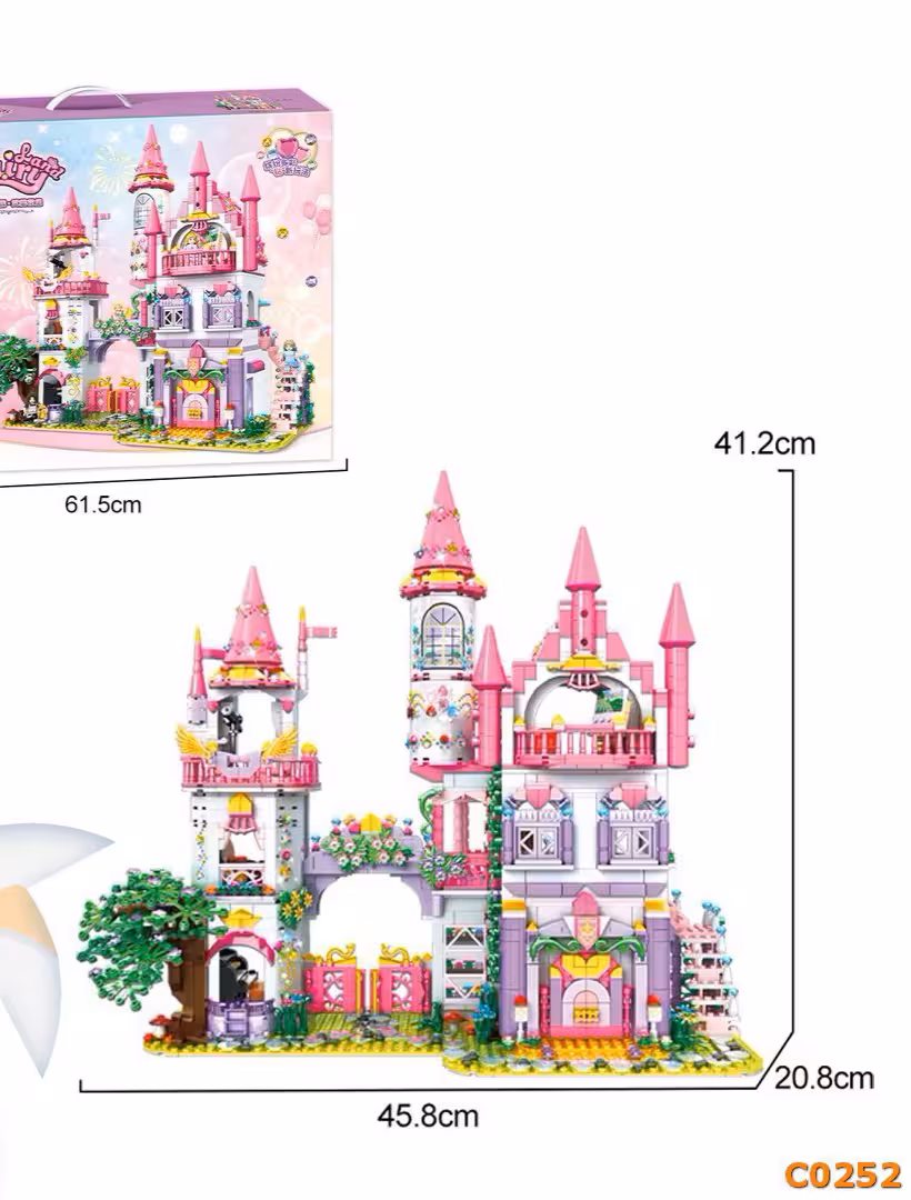 لگو قلعه دخترانه 1892 قطعه