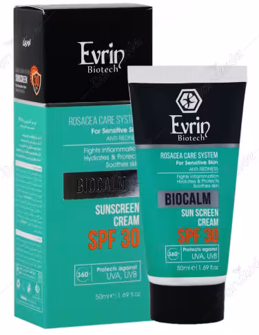 کرم ضد آفتاب پوست حساس SPF30 بایوکالم