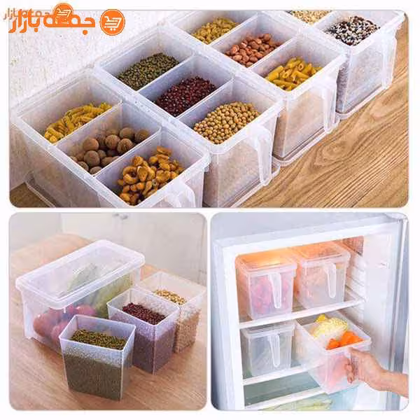 باکس سه خانه دسته دار مرسه